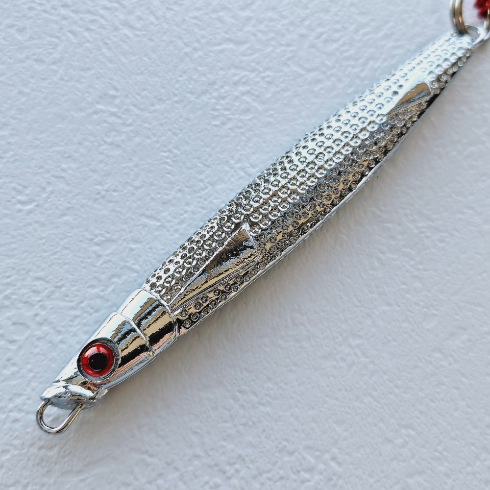 캣츠크로우 멸치지그 크롬 메탈지그 더블훅, 60g - 상세 이미지 4