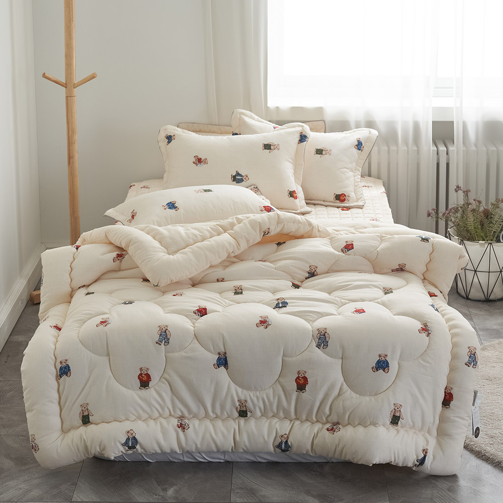 초등학생 키즈 주니어 이불 브랜드 가을 겨울 곰돌이 아이 어린이 차렵이불 SS