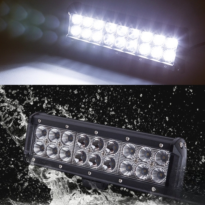 54W LED 써치라이트 선박용 차량용 서치라이트 와이드형 DC 12V 24V - 상품 이미지