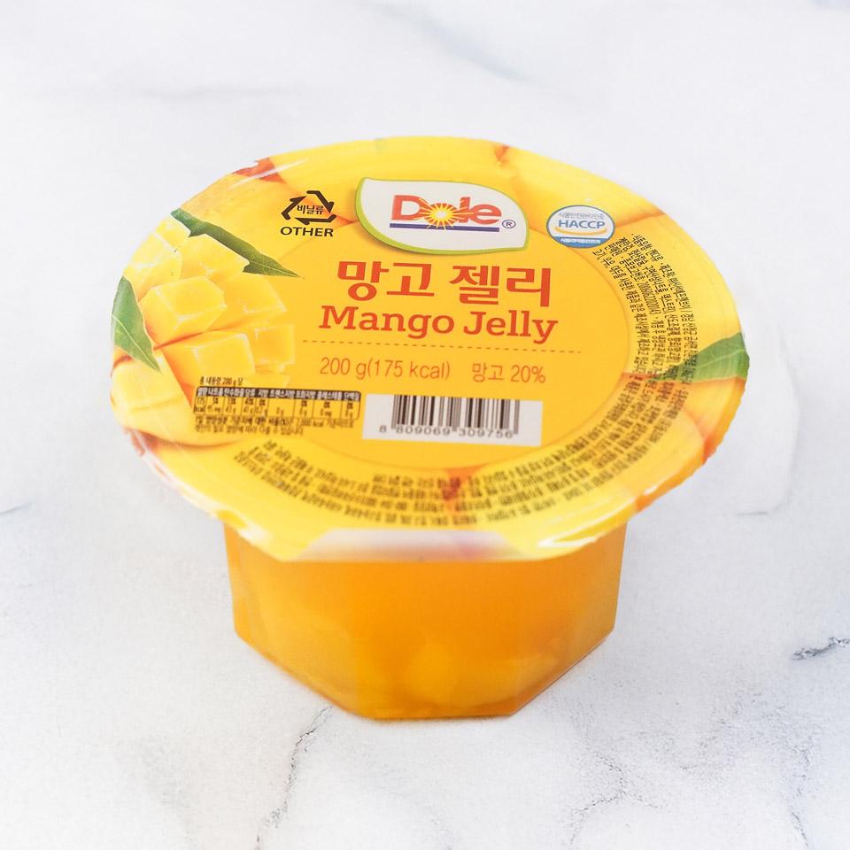 메가마트 Dole 컵젤리 망고 젤리 200g - 메인 이미지