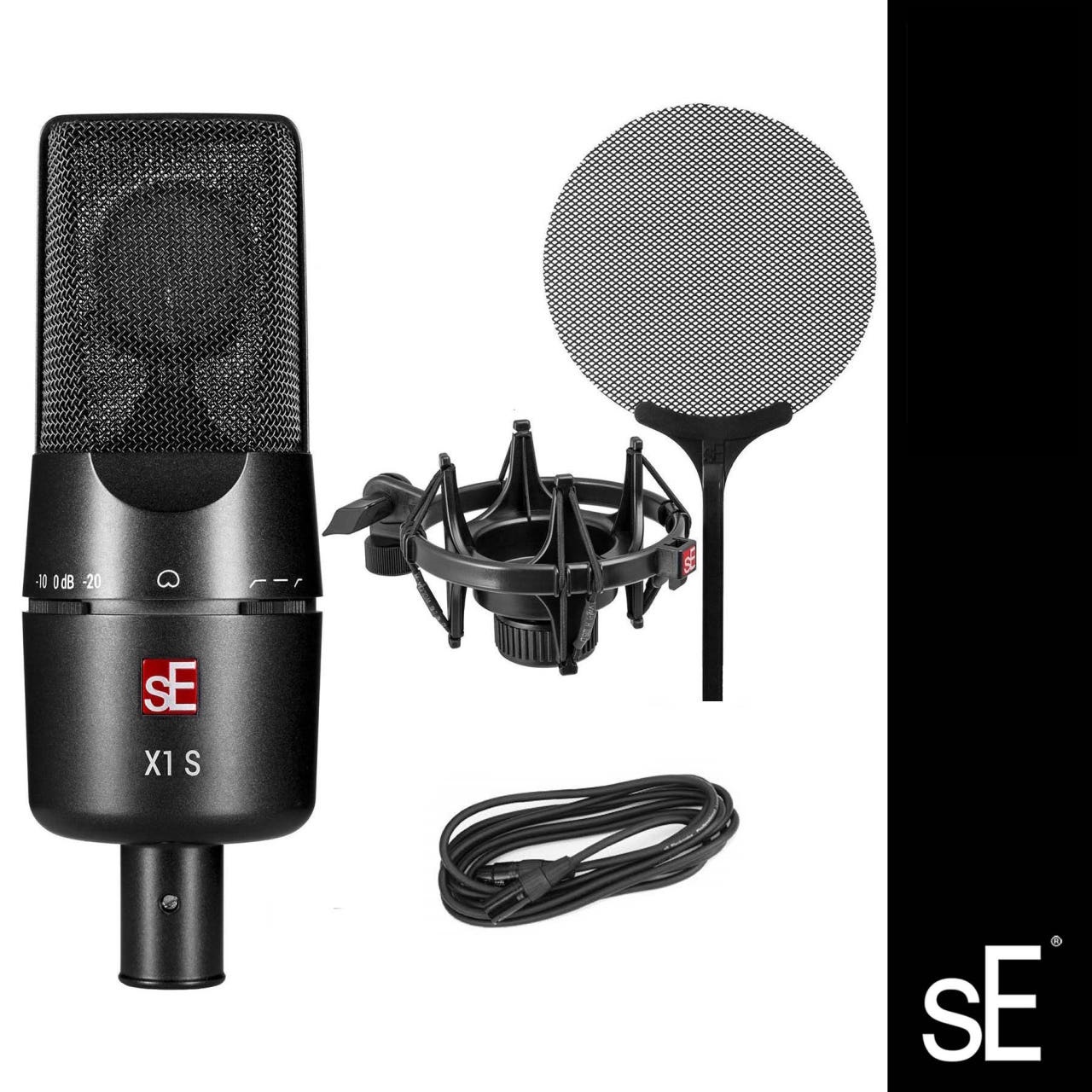 SE일렉트로닉스 X1S Vocal Pack 콘덴서 마이크 보컬 패키지 홈레코딩