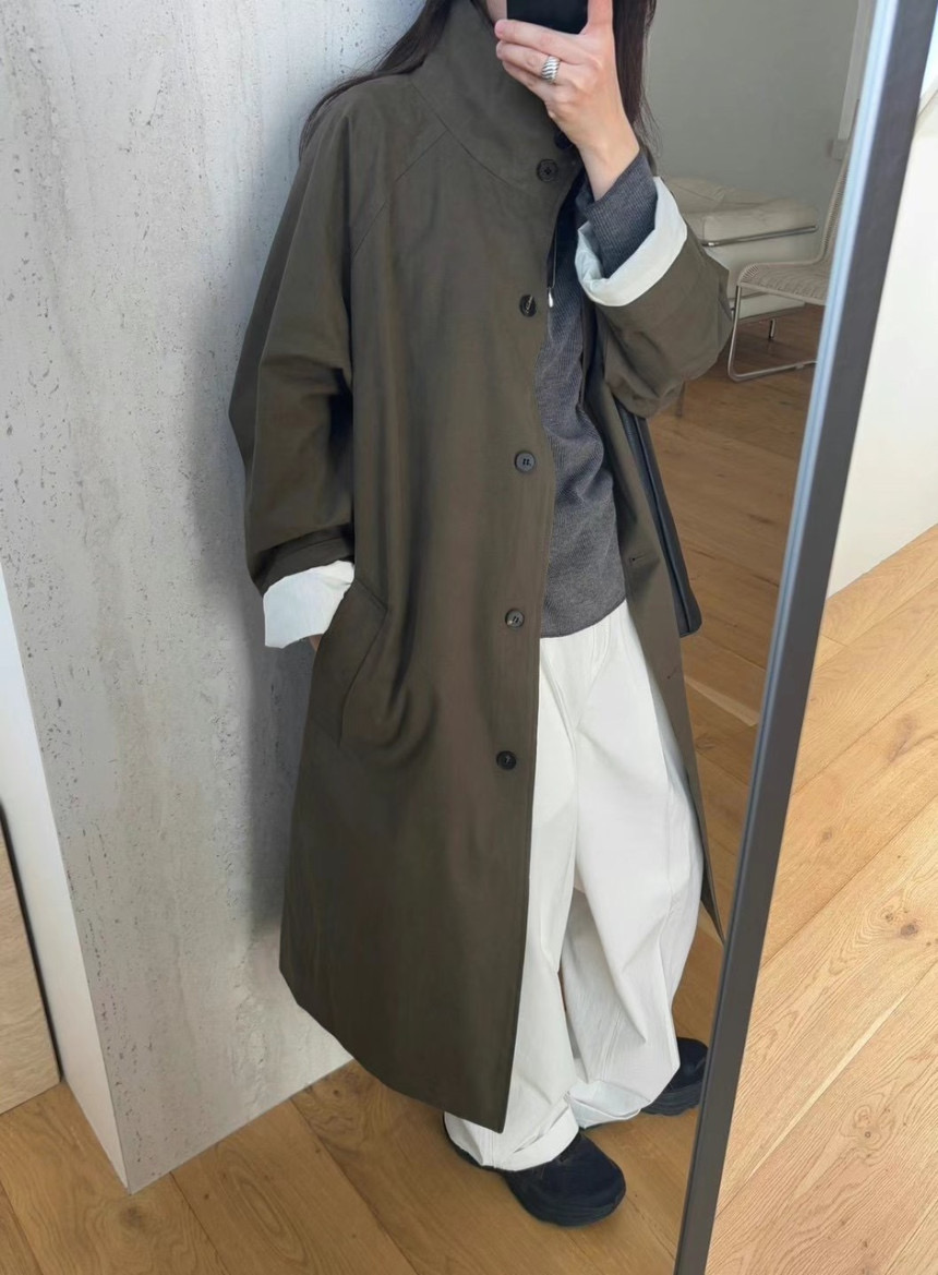 [당발]Stted trench coat (2clolors) 상세 이미지 16