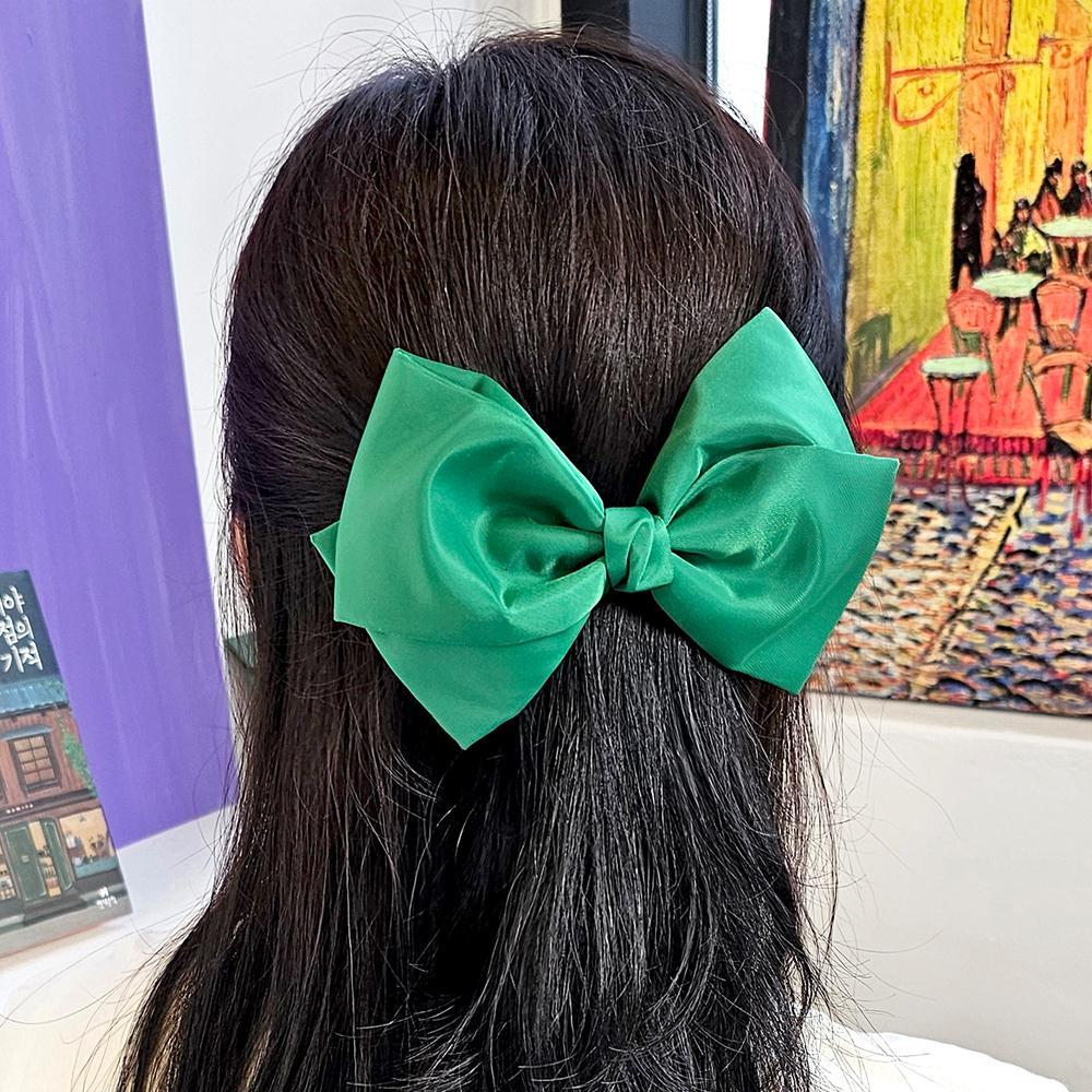 테수토 빅리본 헤어핀 논슬립 자동핀 - 상세 이미지 2