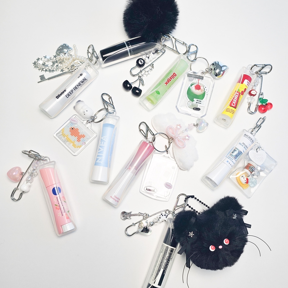 립밤 키링 꾸미기 립밤홀더 케이스 제품 이미지