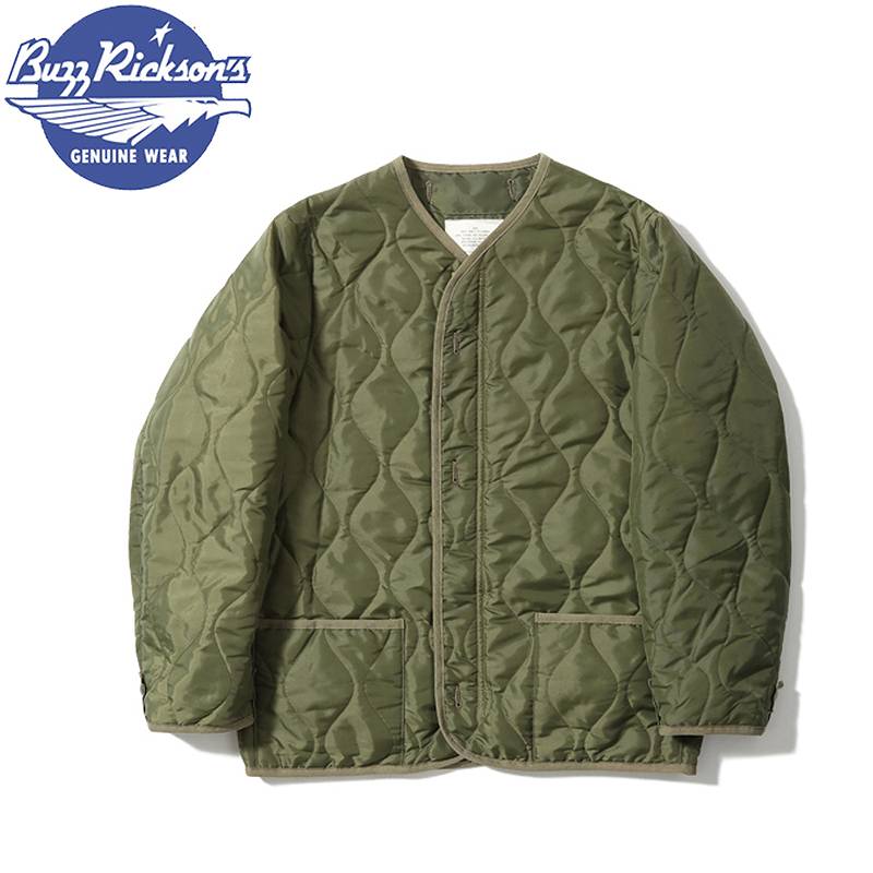 버즈릭슨 BUZZ RICKSON`S M-65 라이너 퀼팅 점퍼 BR14863 - 상품 이미지