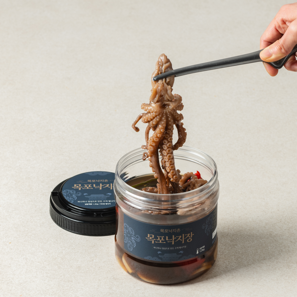 목포 낙지장 뻘낙지 집밥 반찬 가정식 밀키트 선물세트