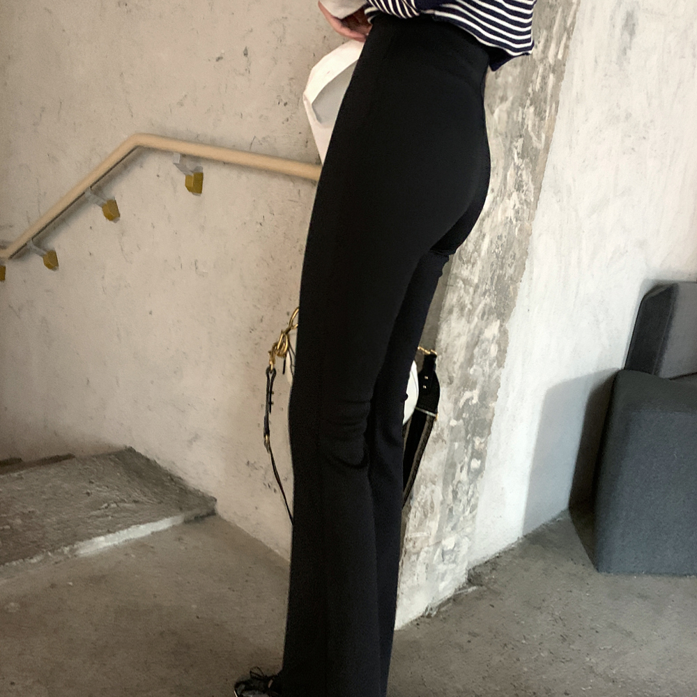 레이티아 밑단 컷팅 슬랙스 - 상세 이미지 3