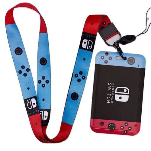 카드 명함 지갑 닌텐도 스위치 카드수납 목걸이