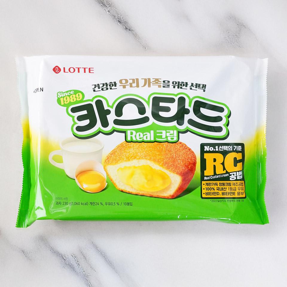 메가마트 롯데웰푸드 카스타드 오리지널 230g - 상품 이미지