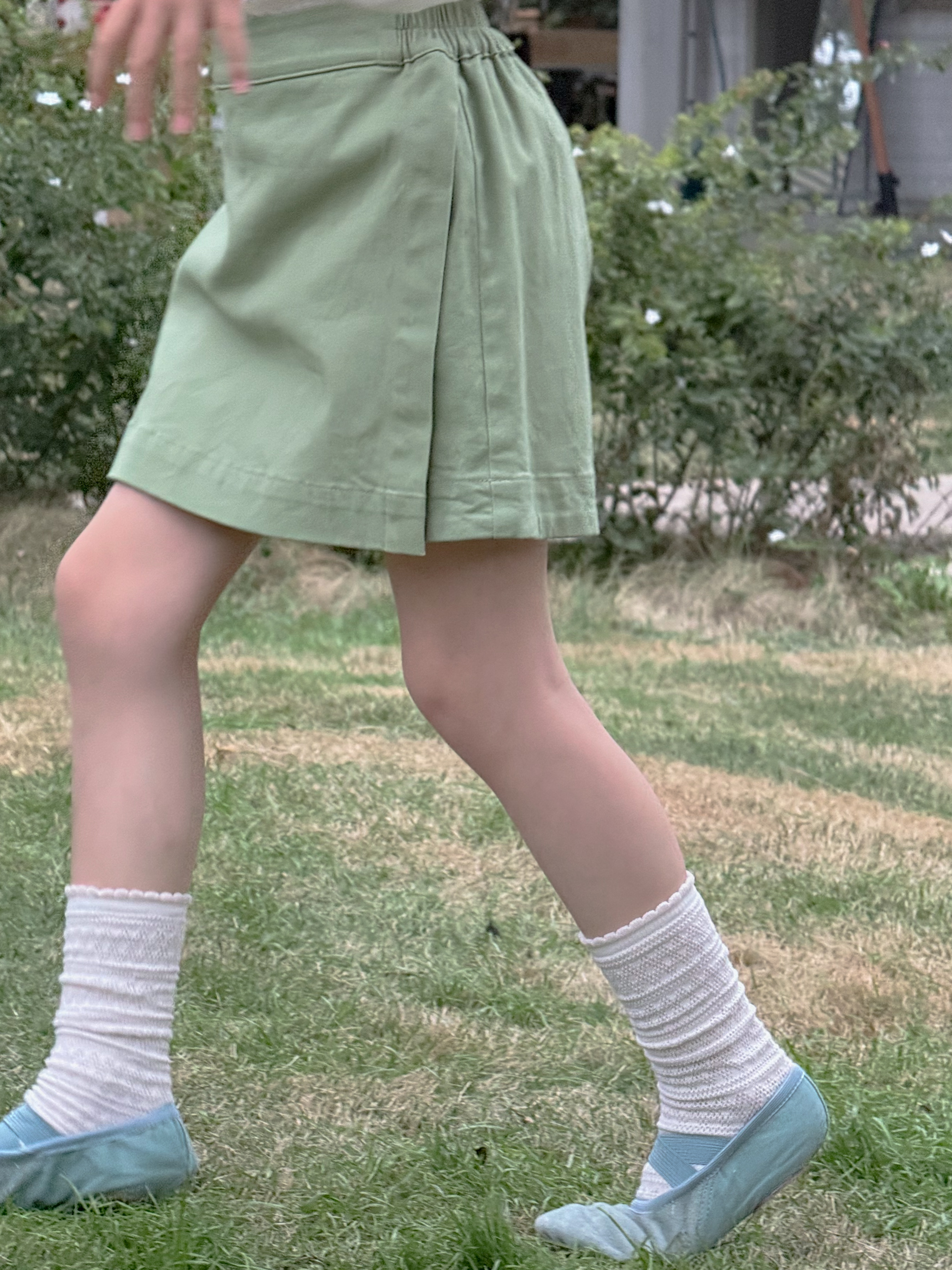 Irene's Closet A라인 랩 치마 반바지 유아 주니어 봄 여름 이미지 7