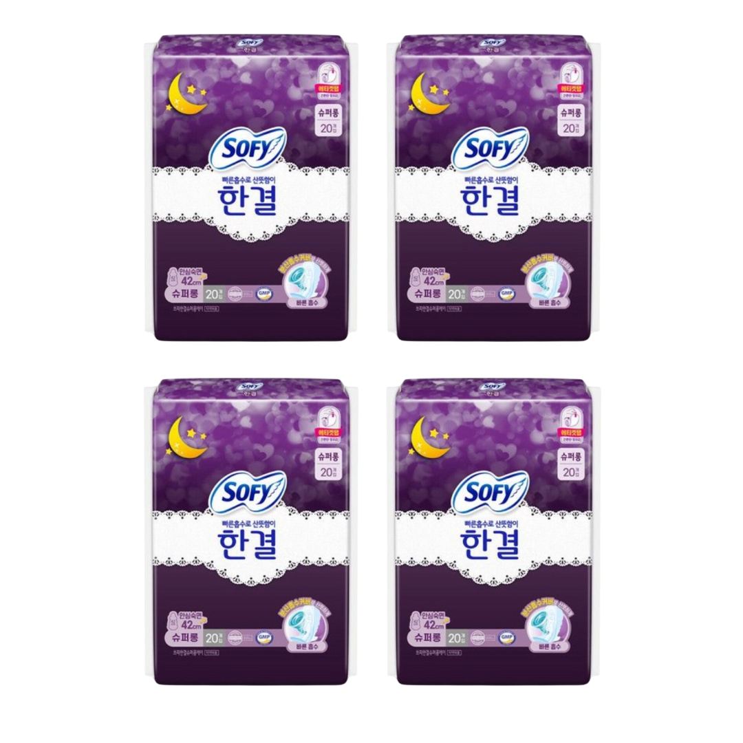 쏘피 바디피트 한결 슈퍼롱 20P 4팩 : 일이와삼