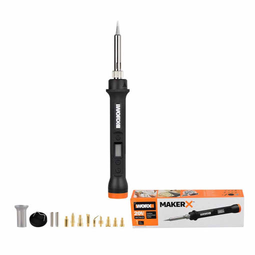 웍스 납땜기 다양한 팁 구성