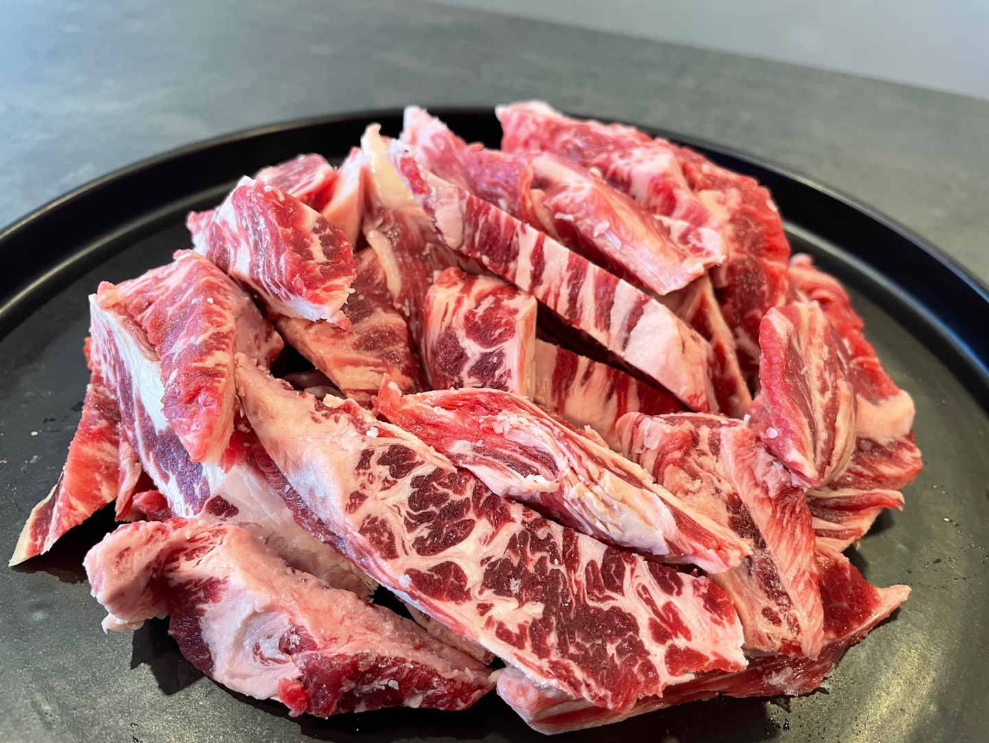 갈비살 소갈비살 600g 미국산 늑간살 소포장 캠핑용 수입 구이용 - 상품 이미지