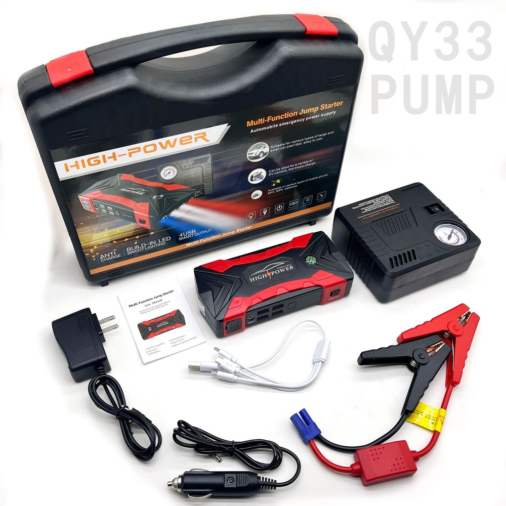 12V QY3 자동차 점프스타터 Jump Starter 12v High Power Bank - 상품 이미지