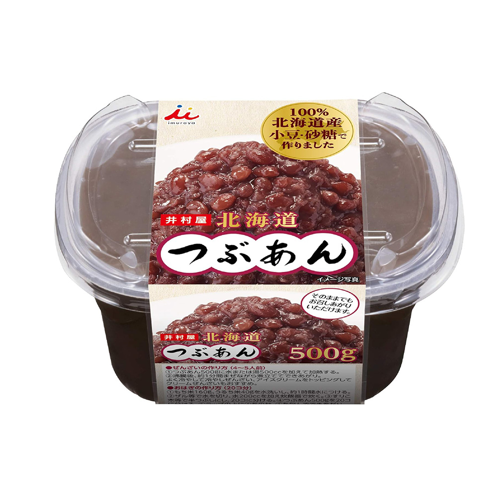 이무라야 홋카이도 츠부앙 통팥앙금 500g 6개세트