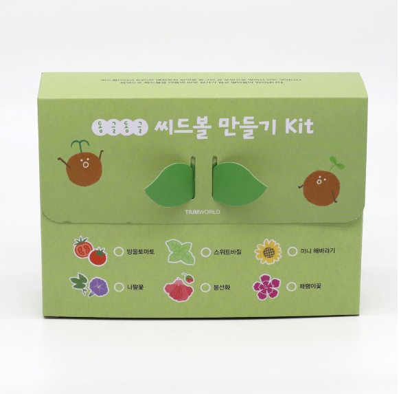 씨드볼만들기 kit 방울토마토 스위트바질 미니해바라기 나팔꽃 봉선화 패랭이꽃 새싹 키트 이미지 7