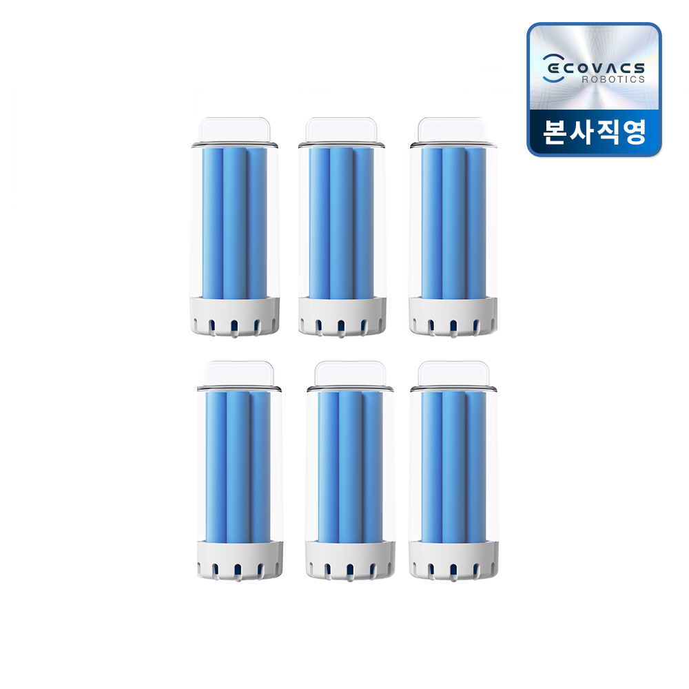 에코백스 디봇 고체 세제 6개입 1박스 (N30전용)