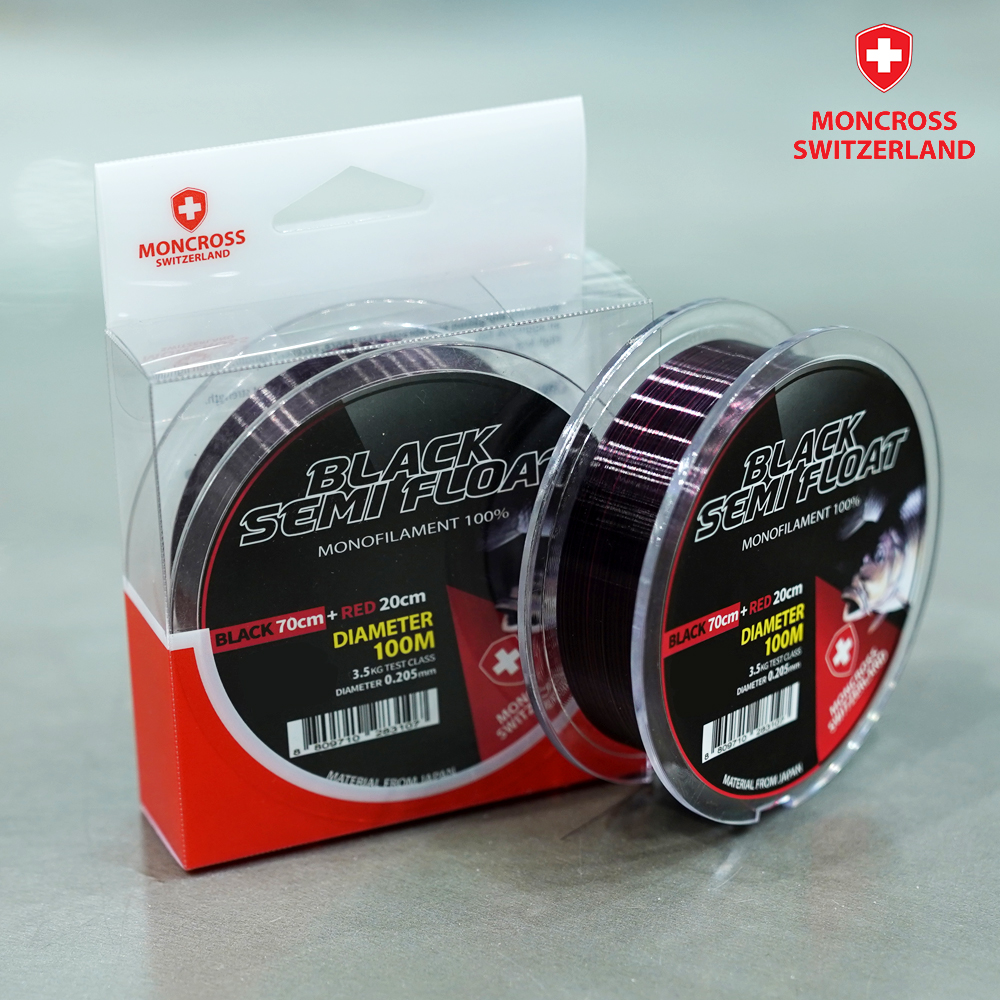 몽크로스 블랙 세미플로팅 민물원줄 100m