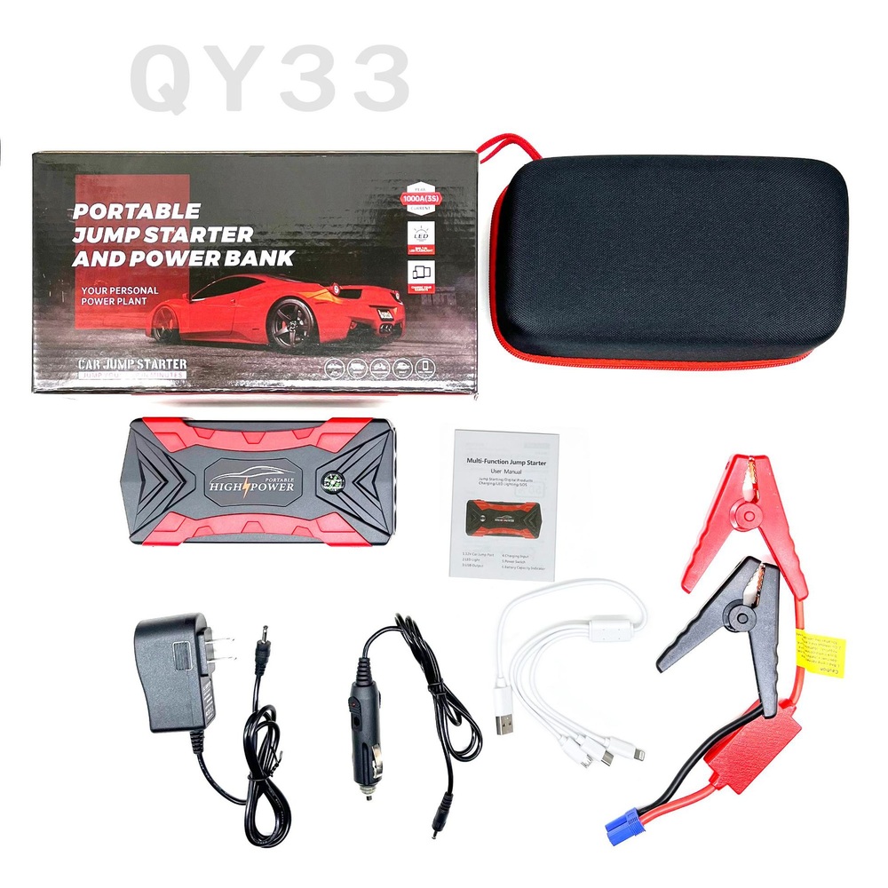 12V QY3 자동차 점프스타터 Jump Starter 12v High Power Bank - 상세 이미지 3