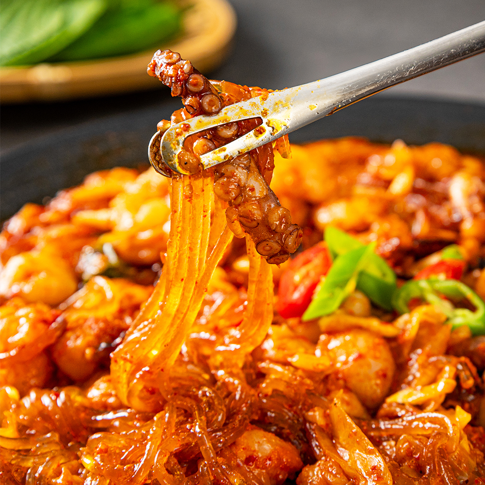 부산공항 낙곱새 캠핑음식 밀키트 3인분, 1.2kg 1개 - 상세 이미지 2