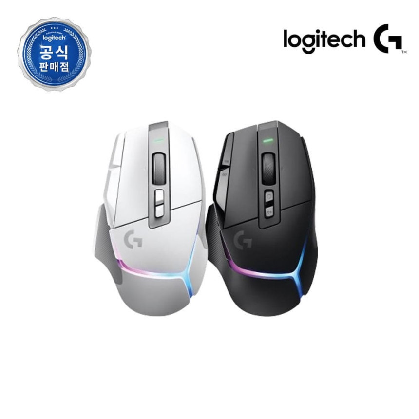 로지텍코리아 공식 G502 X PLUS 게이밍 마우스 화이트
