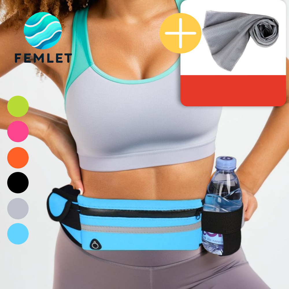 펨렛 멀티 3포켓 러닝벨트 러닝 가방 밴드
