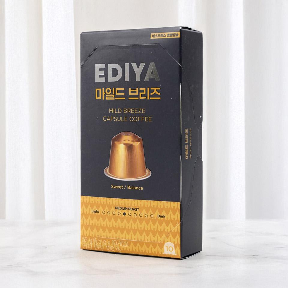 메가마트 이디야 캡슐커피 마일드 브리즈 5.5g x 10개입 - 상세 이미지 2