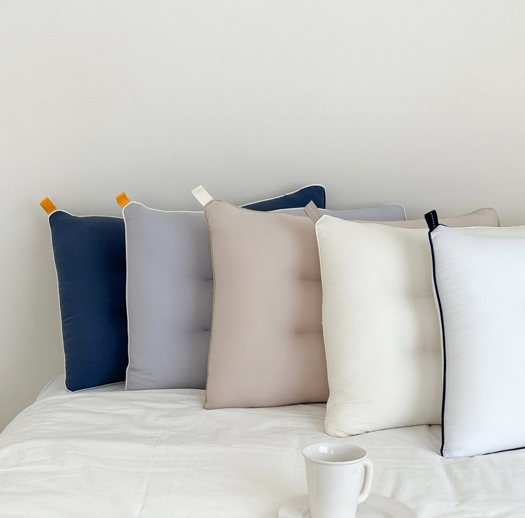 1+1 빨아쓰는 경추베개 경추 목베개 일자목 목디스크 거북목베개 40x60 화이트