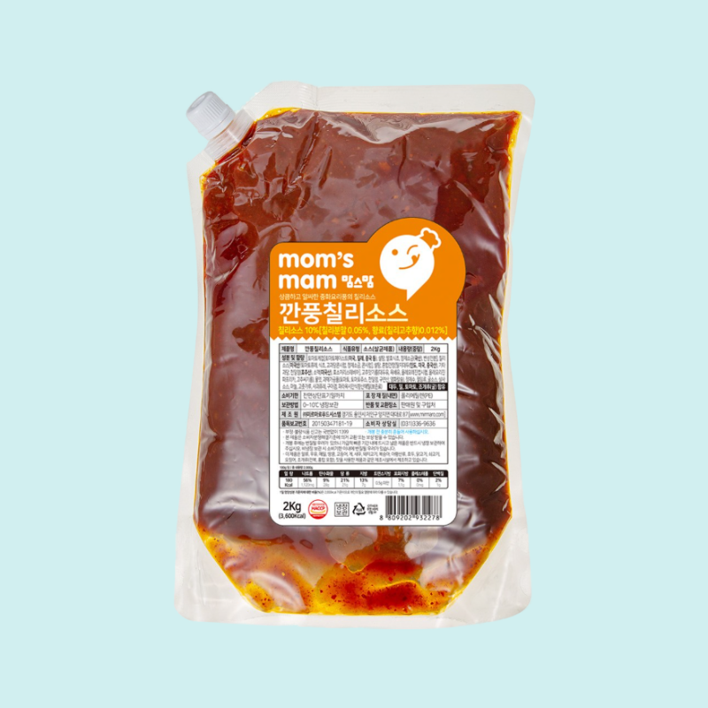 미르마로 맘스맘 깐풍칠리소스 2kg x 5봉지 중화칠리소스 깐풍소스 - 상세 이미지 3