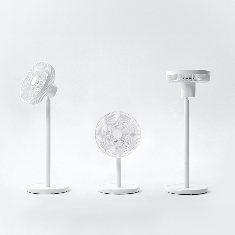 미로 30cm(12인치) 싱글블레이드 무소음 상하좌우 선풍기 리모컨포함