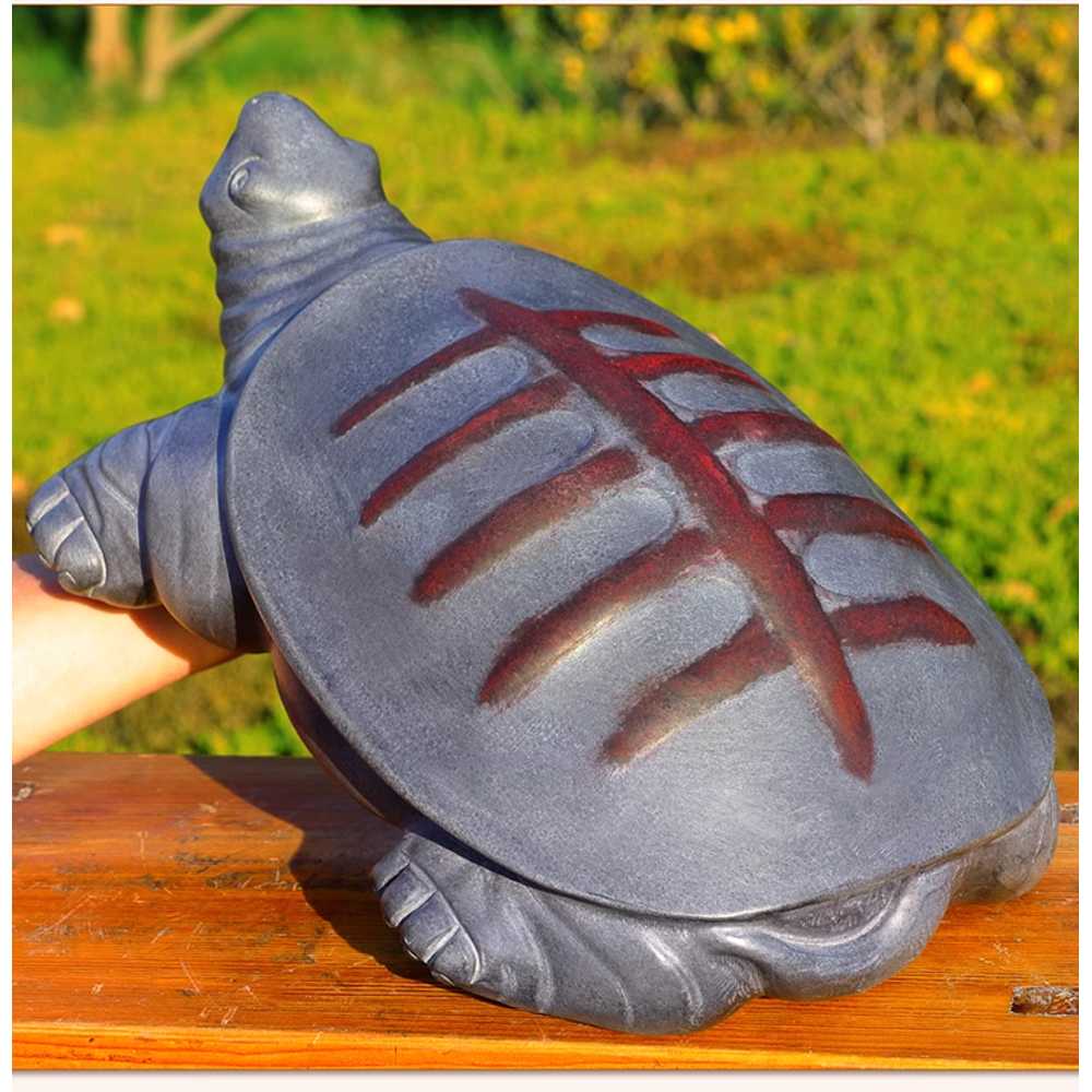 돌거북 무병장수 기원 재물복 석상 거북이 장식품 돌거북석상 정원 장수 1. A - 40cm : 제이제이고고