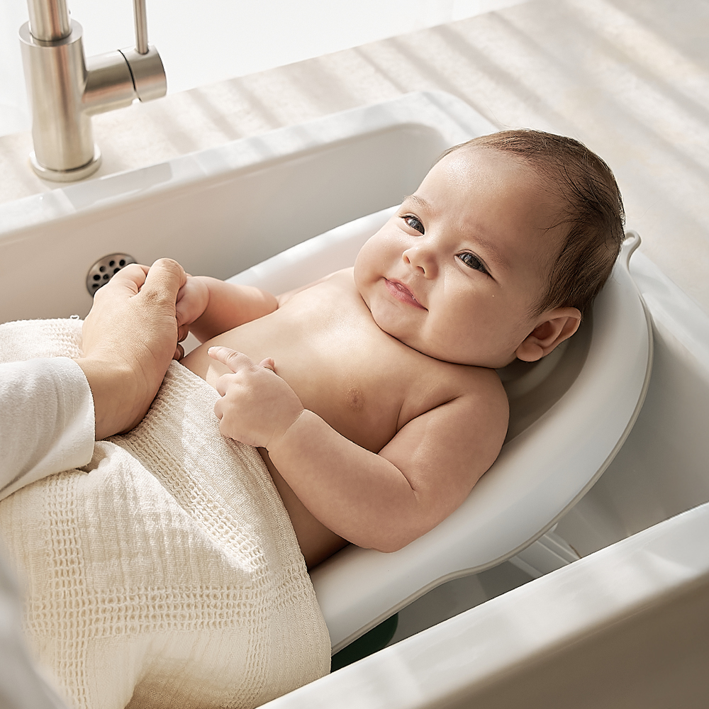 더마더 접이식 아기욕조 신생아욕조 디지털 탕온계