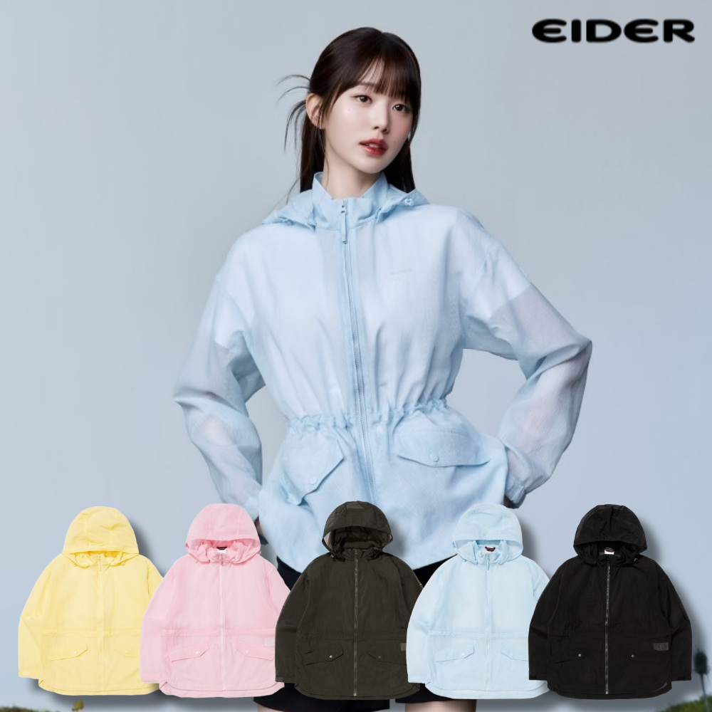 아이더 바람막이 여성 여름 메쉬 롱자켓 등산