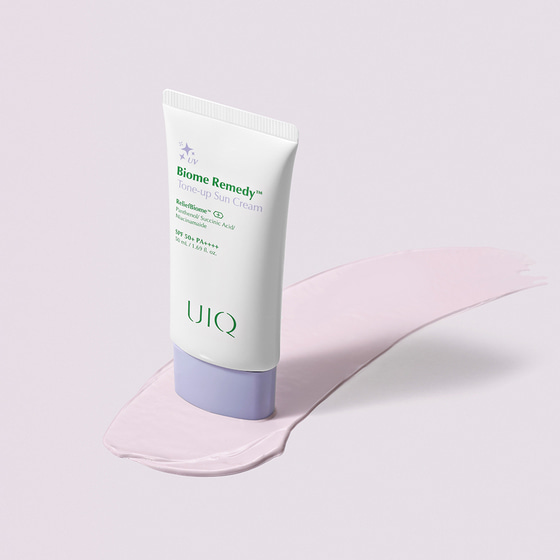 유이크 바이옴 레미디 톤업 선크림(보라) 50ml (SPA 50+ PA++++)