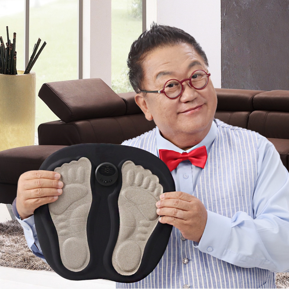 풋조아 맨발걷기 어싱패드 EMS 저주파 발지압 발바닥지압 매트 지압판 발지압기