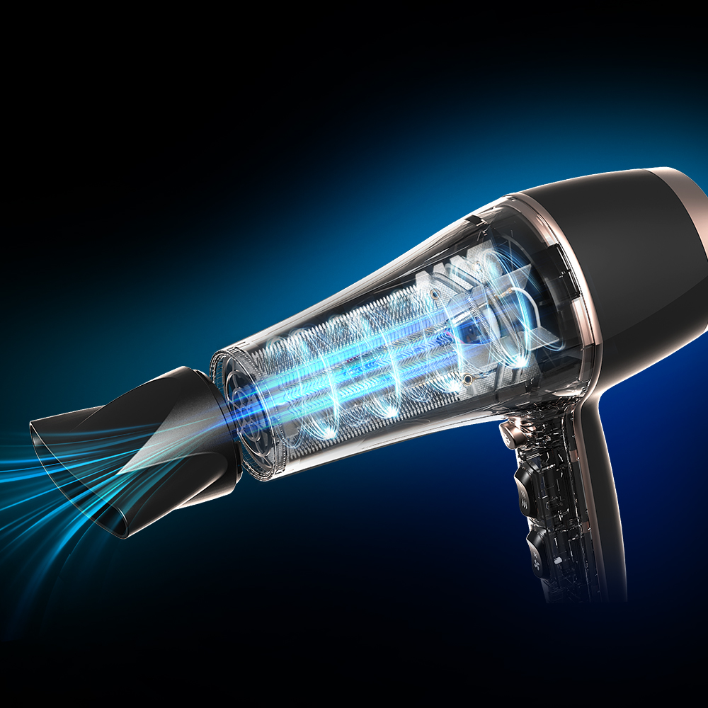 블라우풍트 초고출력 2400W 퀵드라이 헤어드라이기 BLP-HD2500 블랙