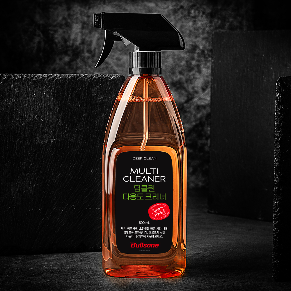 [불스원] 불스원 자동차 실내세정제 내부세차 딥클린 다용도 크리너 600ml