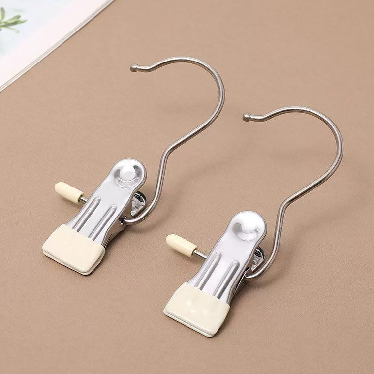 스텐 외집게 바지집게 모자집게 치마집게 5개