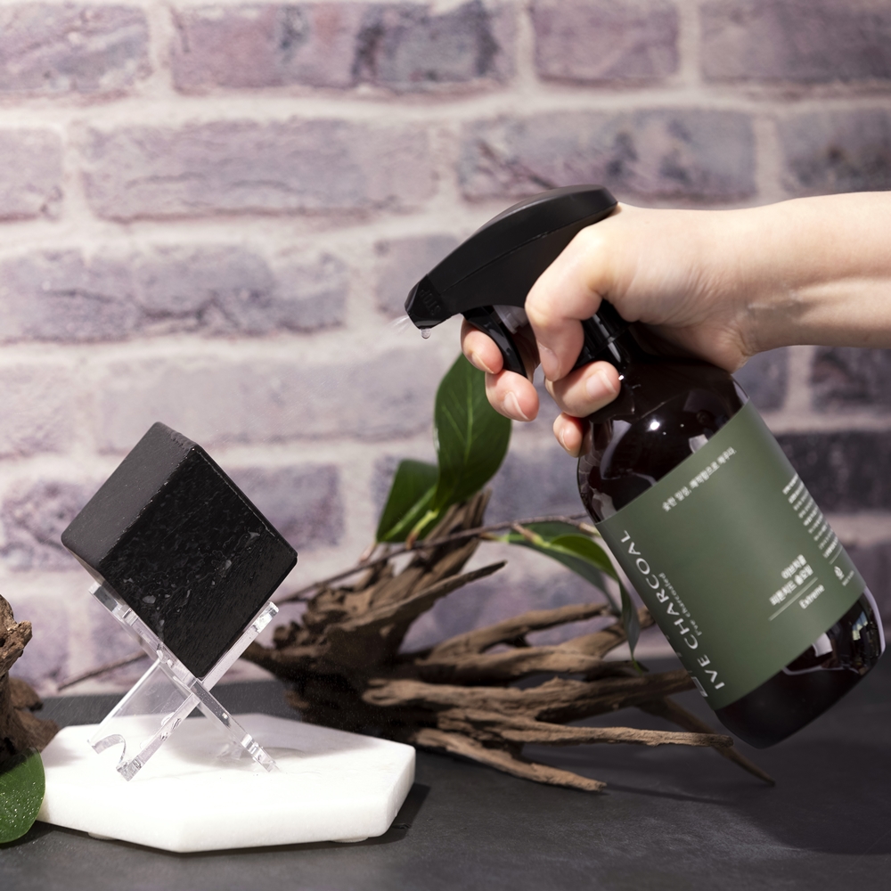 [1+1 혼합구성] 이브차콜 숲큐브 냄새 제거제 + 피톤치드 솔오일 탈취제 500ml 이미지 6
