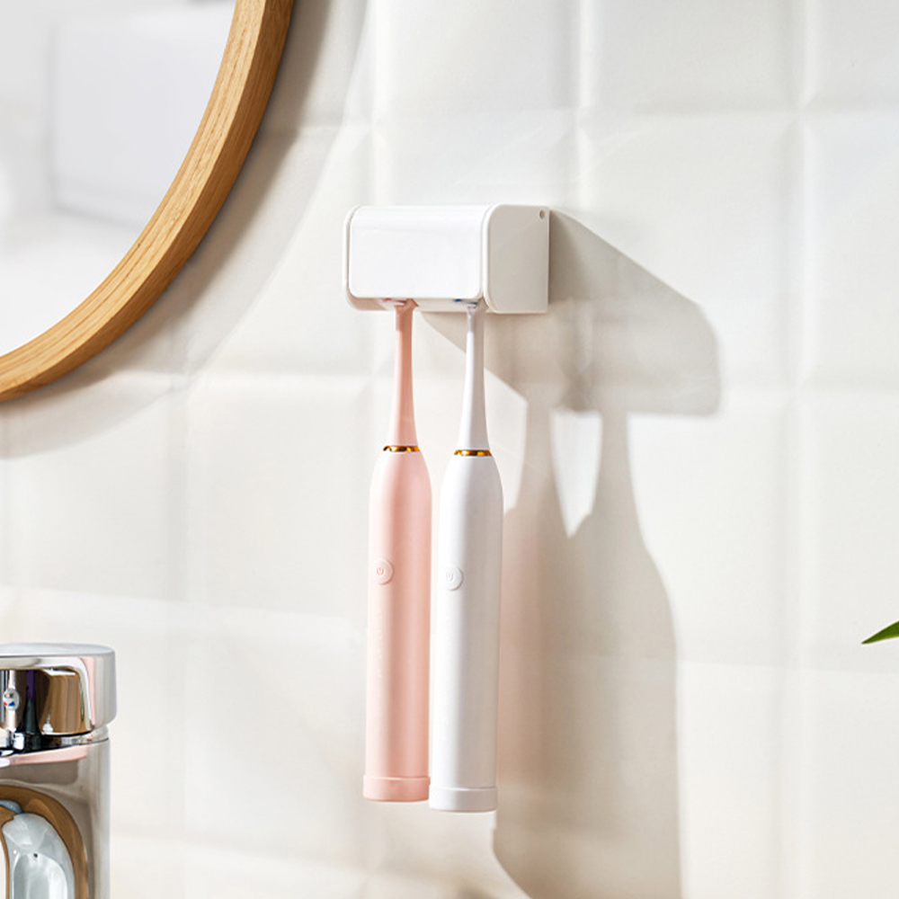 스토리빙 무타공 칫솔꽂이 칫솔 걸이 거치대