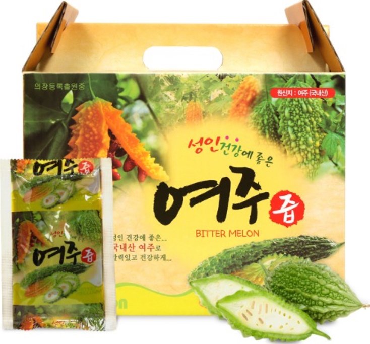 대용량 여주 여주즙 100ml 60포 이미지 2