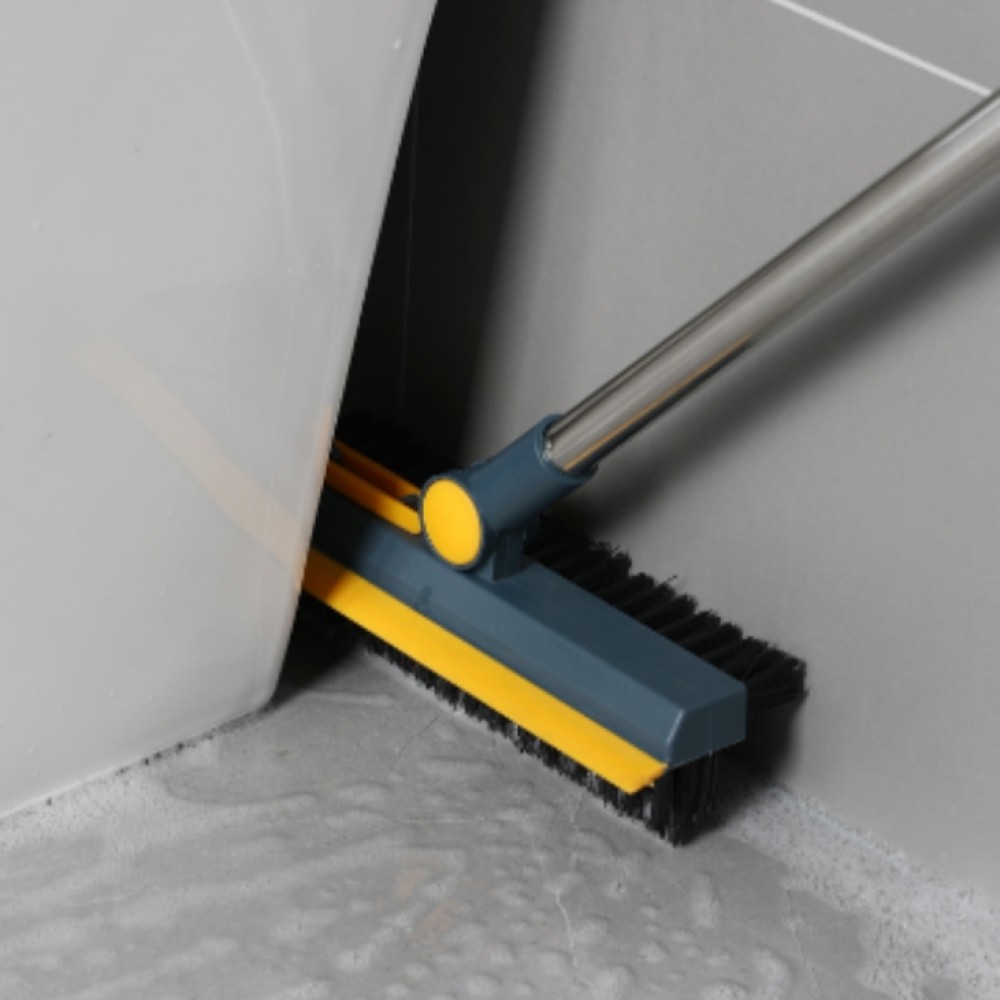 욕실 틈새 청소솔 밀대 180도 각도조절 일자 브이자 브러쉬 실리콘 스퀴지