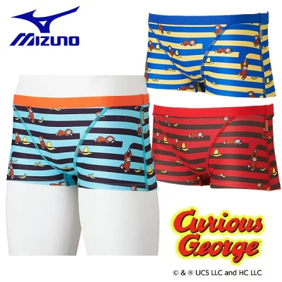 미즈노 MIZUNO 수영복 연습용 남자 숏사각 탄탄이 N2MBB599 3컬러 - 상품 이미지