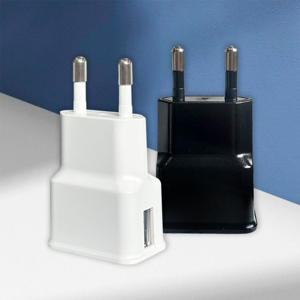 저전력 1포트 충전기 2개입 5V 1A 저전압 usb 어댑터 - 상품 이미지