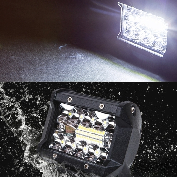 60W LED 써치라이트 선박용 차량용 서치라이트 와이드형 DC 12V 24V - 상품 이미지