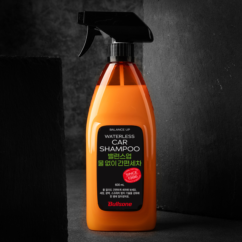 [불스원] 불스원 밸런스업 물없이 간편세차 600ml 제품 이미지