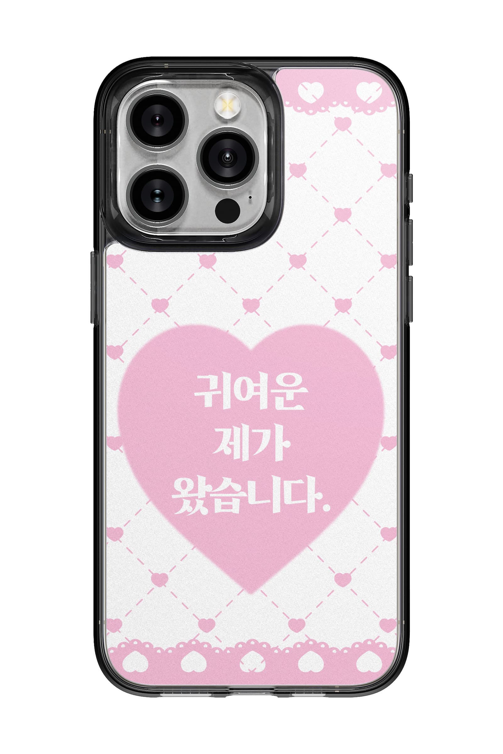 코리안밈 귀여운나등장 띠부띠부스킨 갤럭시/아이폰 케이스 부착용스킨 - 상세 이미지 3