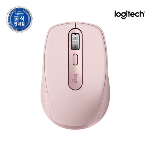 [로지텍] 무선, 블루투스 광 마우스 MX Anywhere 3S [MX 애니웨어 3S] 색상 :로즈핑크