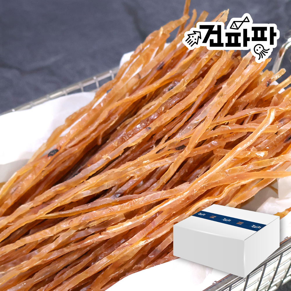 [벌크나라 1KG] 건어물도매 업소용 오징어소면 이카소면 오징어채 오징어간식 - 상세 이미지 3
