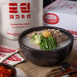 6팩 부산 모던돼지국밥 40년전통 맛집 간편식 밀키트 택배650g 6개 맛있게 먹은 솔직 후기 - 상품 이미지 3